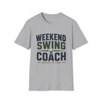 Weekend Swing Coach T‑Shirt — Golf Humor Tee ("Advice Is Free")