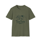 Golf Dog T-Shirt — 'Cart Path Only' Funny Golfing Graphic Tee