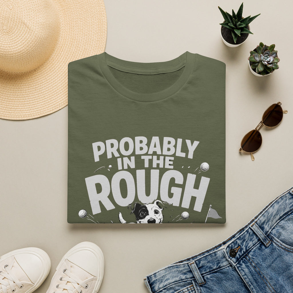 Probably in the Rough T-Shirt — Funny Golf Dog Graphic Tee