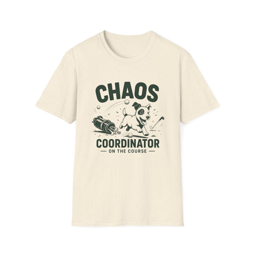 Chaos Coordinator T-Shirt — Funny Puppy Chaos Design