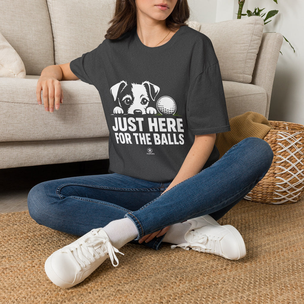 Just Here for the Balls T-Shirt - Dark Colors