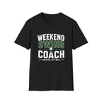 Weekend Swing Coach T-Shirt  — Golf Weekend Player Gift