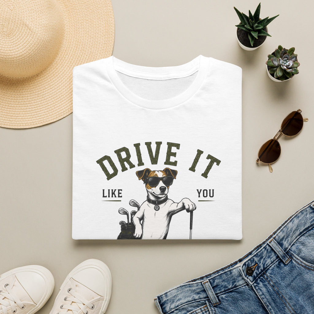 Drive It Like You Stole It Dog T-Shirt