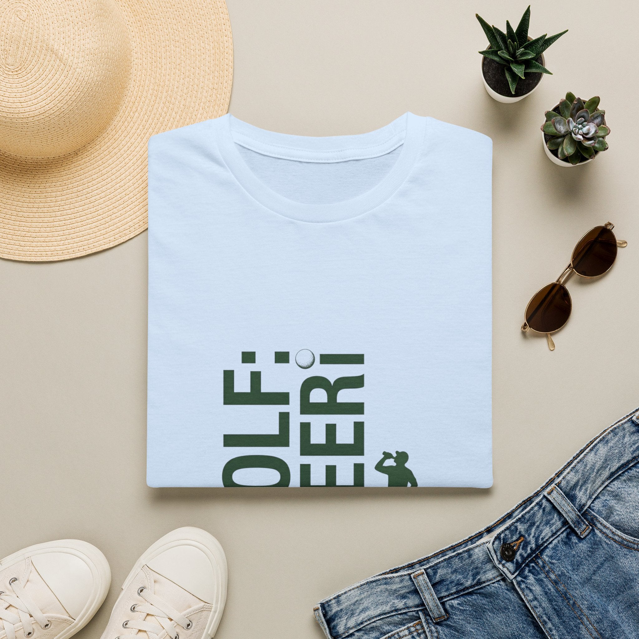 Golf Beer T-Shirt – Casual Golfer Tee