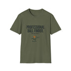 Professional Ball Finder T-Shirt – Golf Humor “Mostly Mine.” Casual Sports Tee