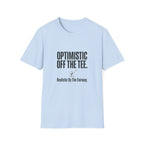 Optimistic Off The Tee T-Shirt — Funny Golf Graphic Tee