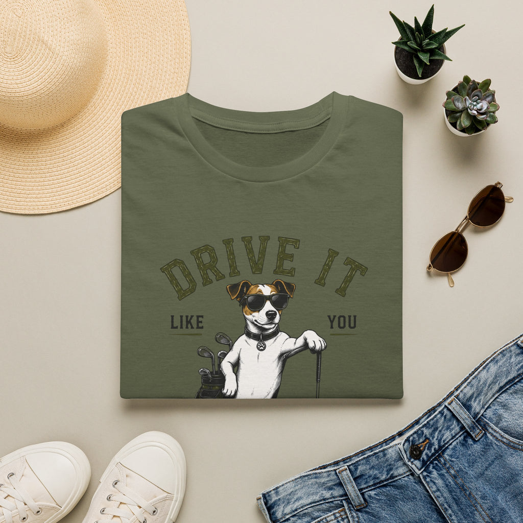 Drive It Like You Stole It Dog T-Shirt