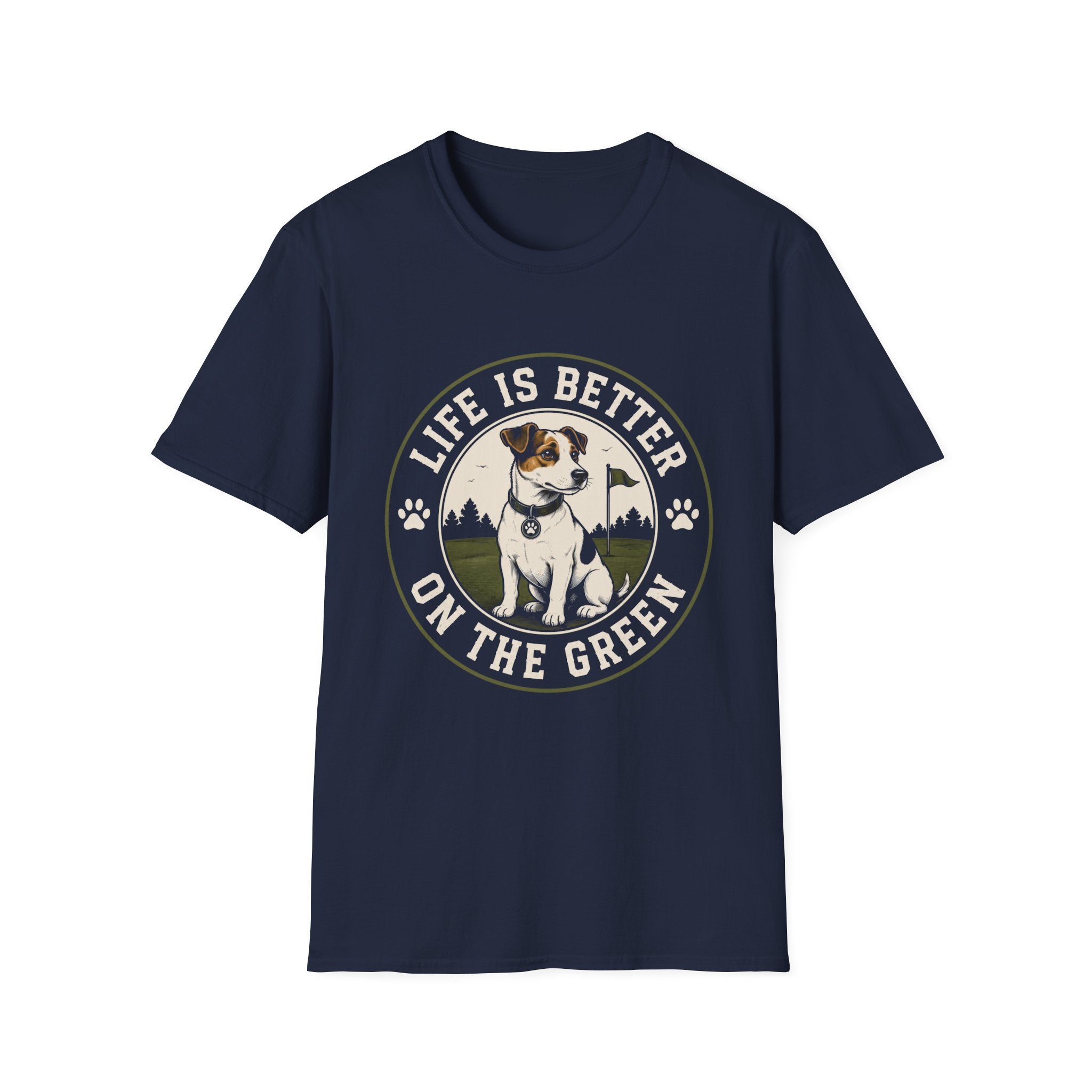 Life Is Better On The Green Dog T-Shirt