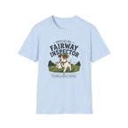 Official Fairway Inspector T-Shirt – Cute Golf Dog Graphic Tee