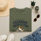Official Fairway Inspector T-Shirt – Cute Golf Dog Graphic Tee
