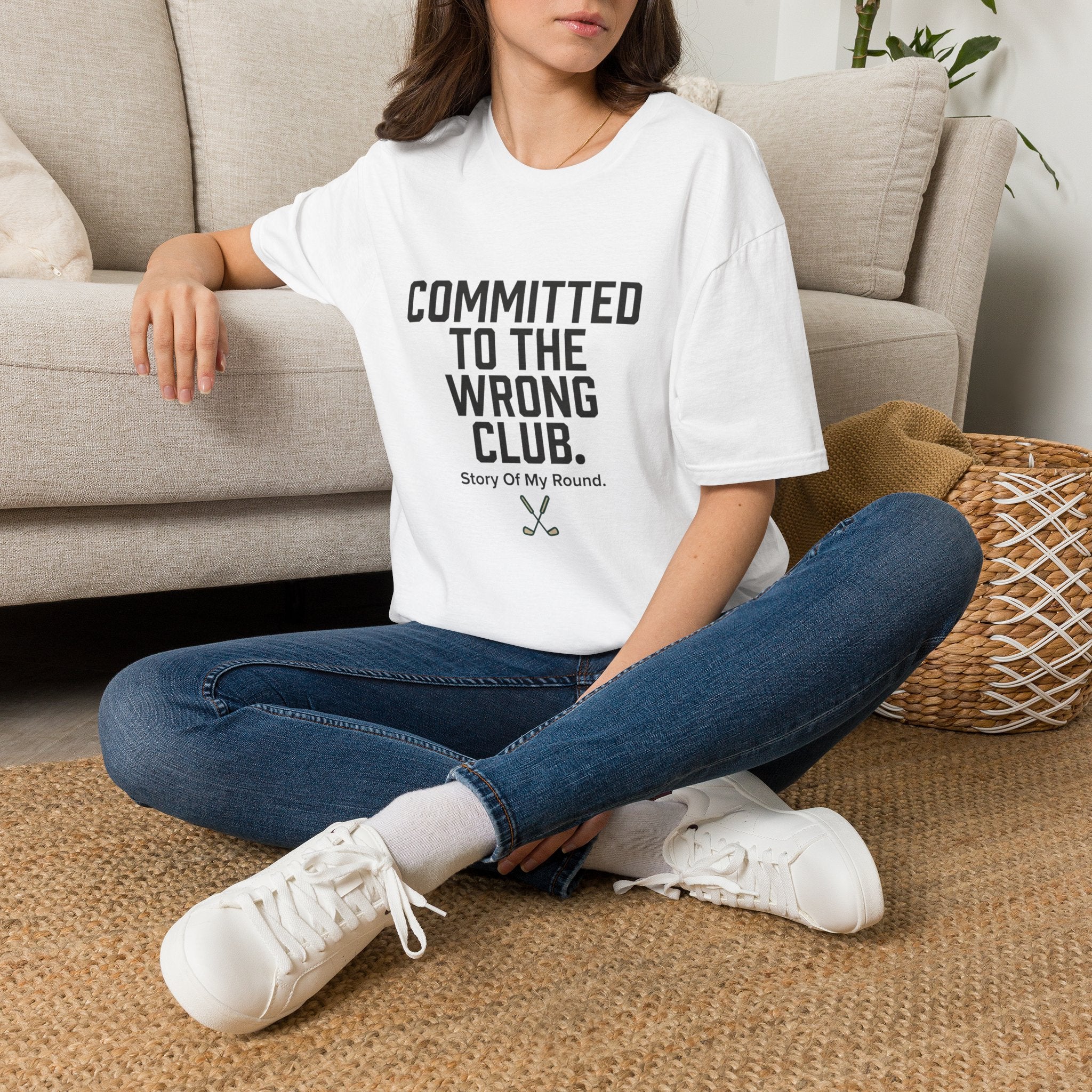 Committed to the Wrong Club T-Shirt — Funny Relatable Graphic Tee