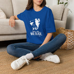 Golf Dog T-Shirt — "Small Dog. Big Slice." Funny Golfing Pet Tee