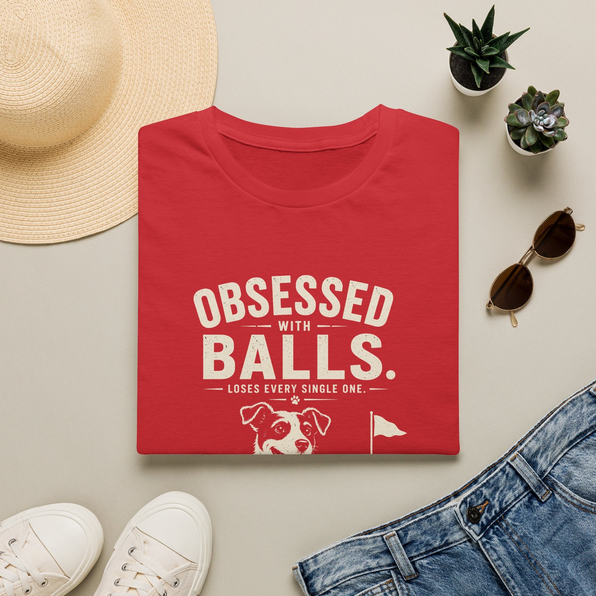 Golf "Obsessed Balls" T-Shirt — Funny Golf Lover Shirt
