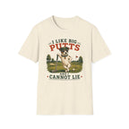 I Like Big Putts Golf T-Shirt — Funny Dog Golfing Graphic Tee
