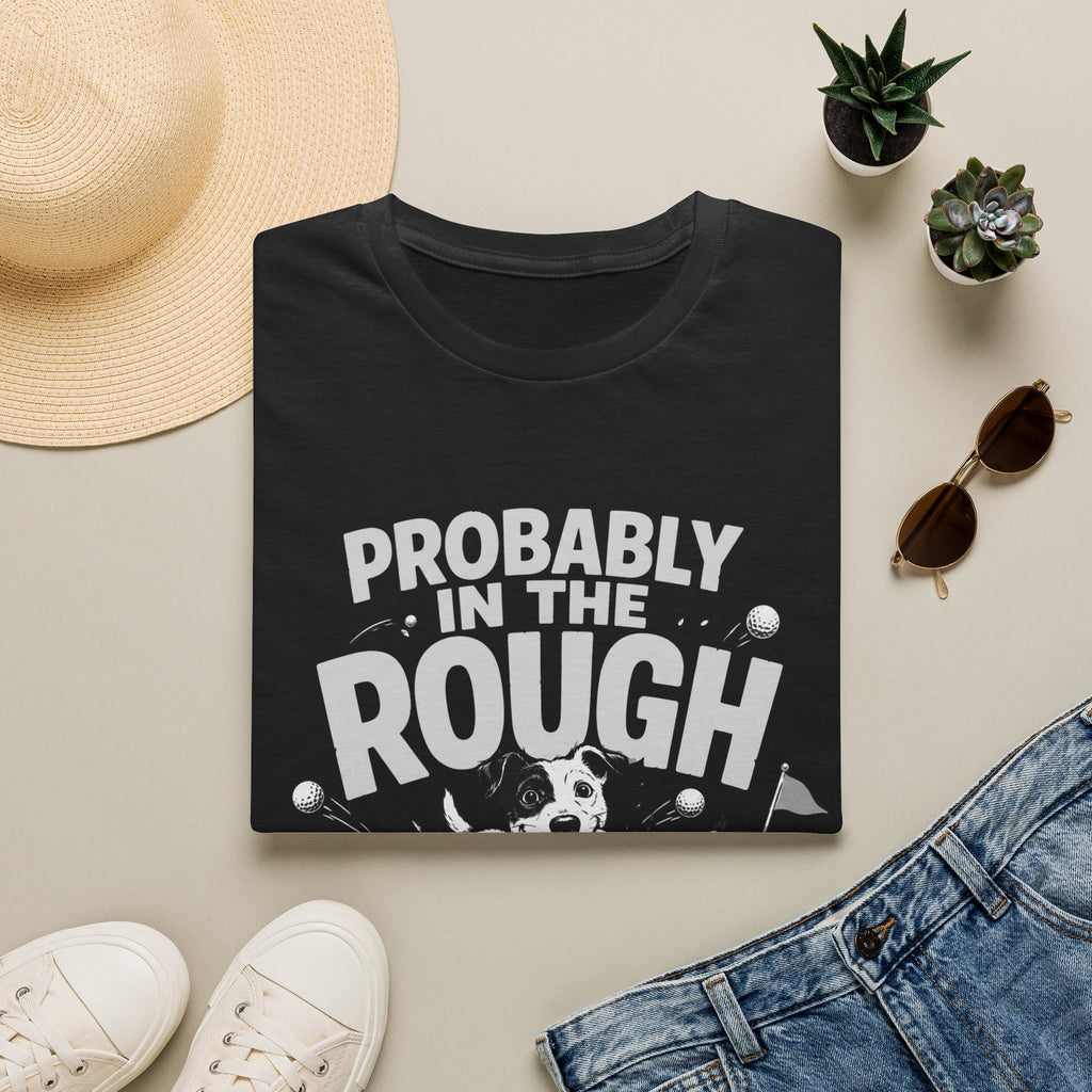 Probably in the Rough T-Shirt — Funny Golf Dog Graphic Tee