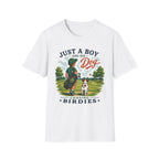 Just a Boy and His Dog T-Shirt — Boy & Dog Golfing 'Chasing Birdies' Vintage Tee