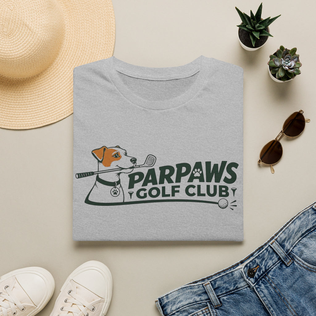 Parpaws Golf Club T-Shirt — Vintage Dog Golfer Tee