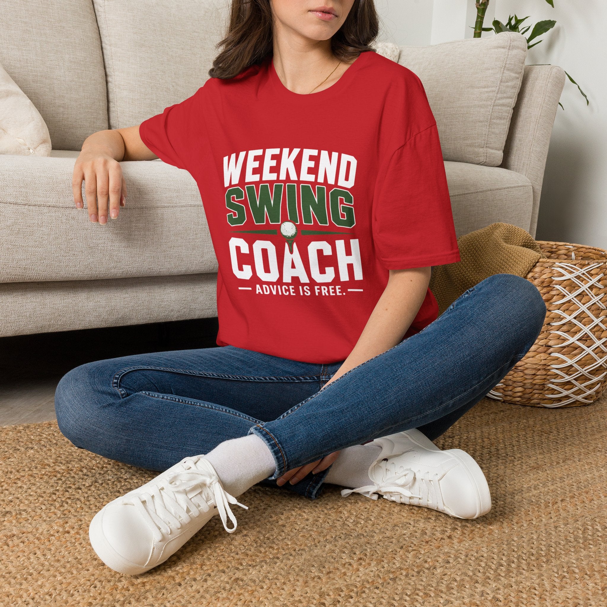 Weekend Swing Coach T-Shirt  — Golf Weekend Player Gift