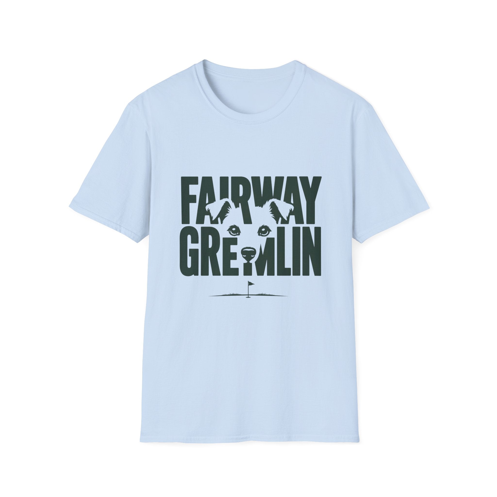 Fairway Gremlin T‑Shirt — Funny Golf Dog Graphic Tee