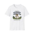 Official Fairway Inspector T-Shirt – Cute Golf Dog Graphic Tee