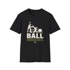 Dog and Golf Ball T-Shirt — "Ball Obsessed" Cute Puppy Golf Tee