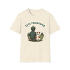 True Friendship T-Shirt — Boy and Dog Graphic