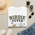 Birdie Fever Golf T-Shirt — Funny Golfing Design with Dog and Golfer