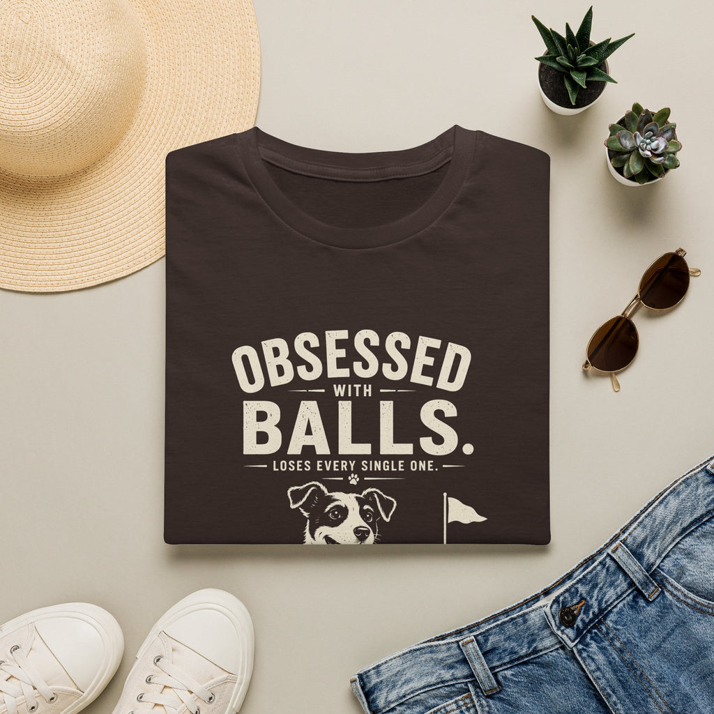 Golf "Obsessed Balls" T-Shirt — Funny Golf Lover Shirt
