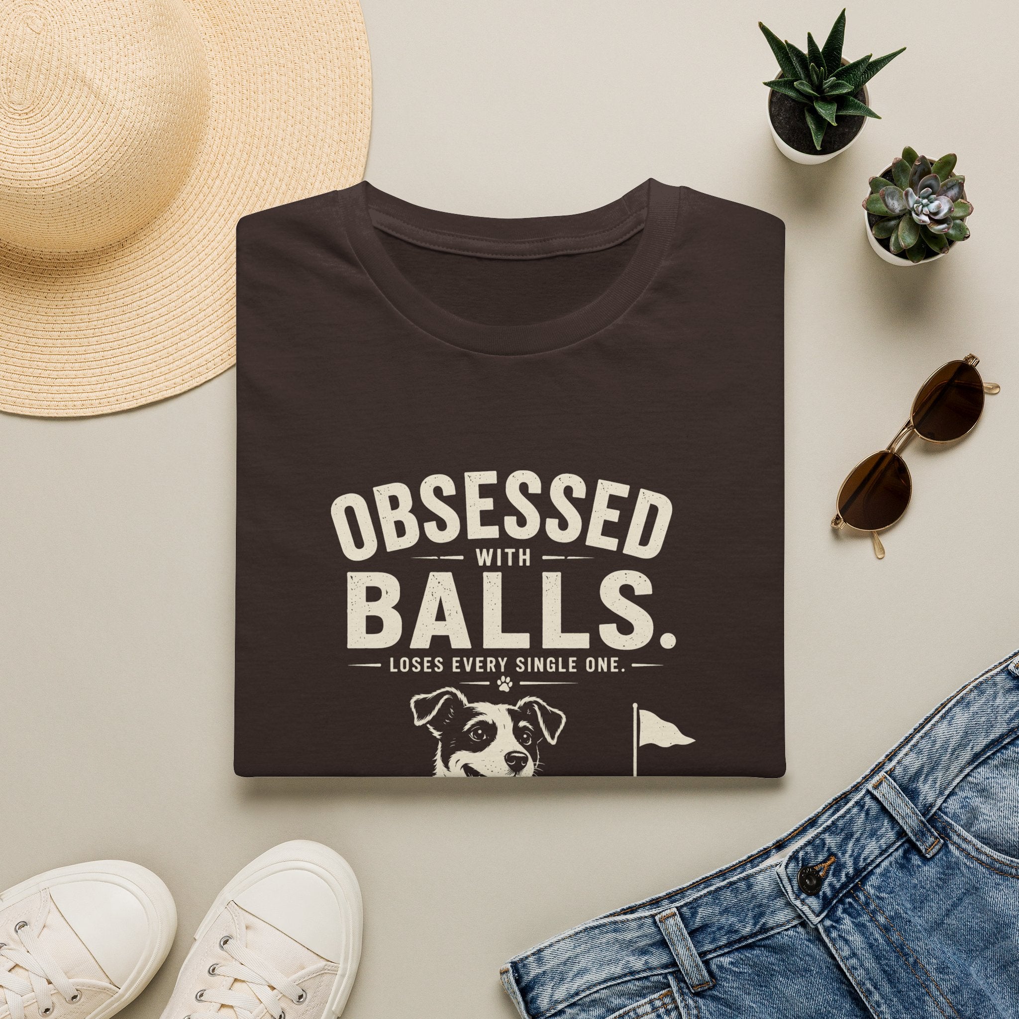 Golf "Obsessed Balls" T-Shirt — Funny Golf Lover Shirt