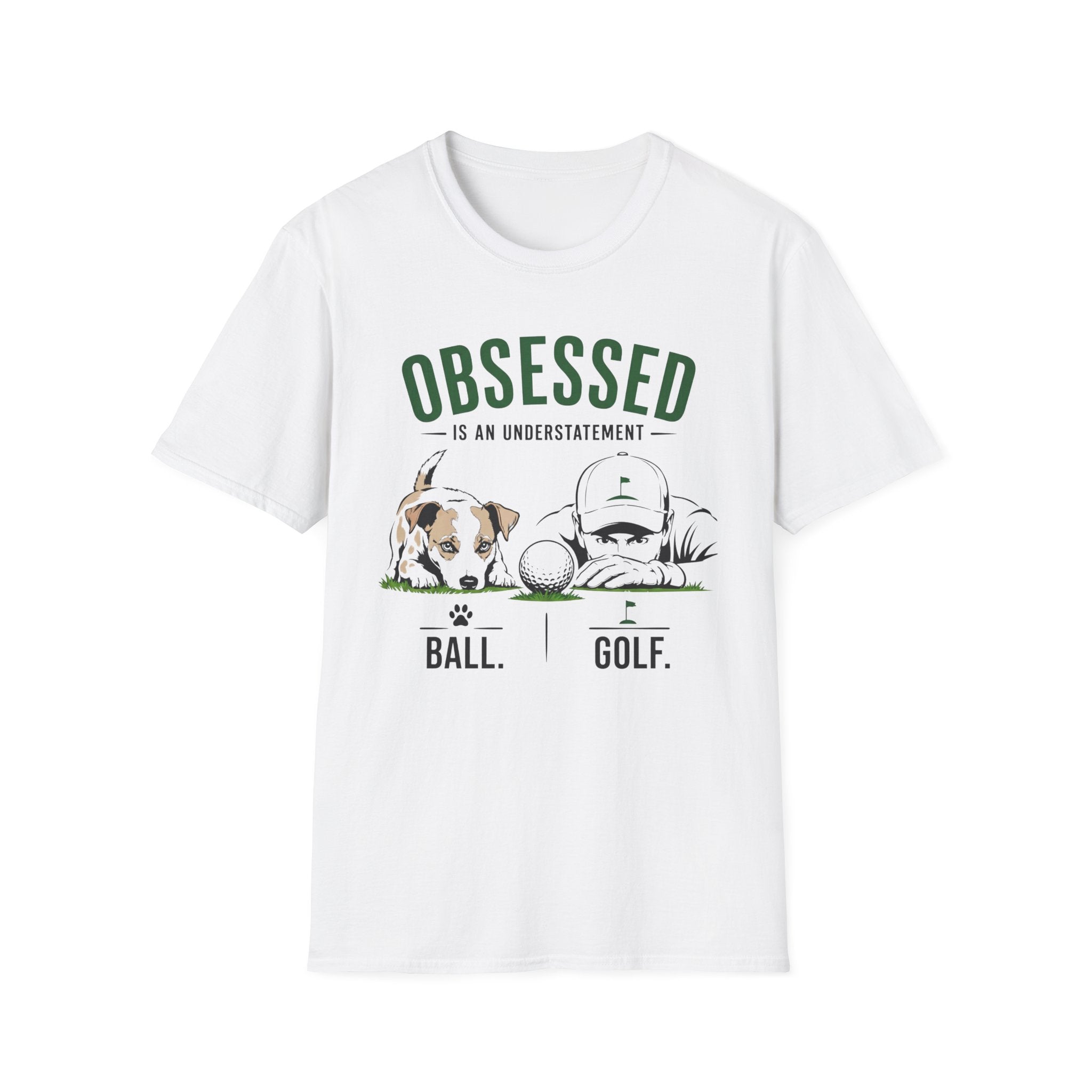 Golf & Baseball Obsessed T‑Shirt — "Obsessed Is an Understatement" Graphic Tee