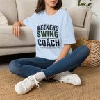 Weekend Swing Coach T-Shirt — Golf Humorous Weekend Golfer Tee