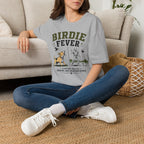 Birdie Fever Golf T-Shirt — Funny Golfing Design with Dog and Golfer