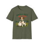 Small Guy Big Game T-Shirt — Golf Dog Graphic Tee