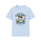 Lost Ball Recovery T-Shirt — Funny Golf Dog Graphic Tee