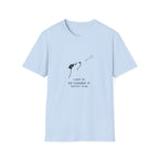 Dog T-Shirt — Minimalist "I Wait It, He Chases It" Fetch Tee for Dog Lovers