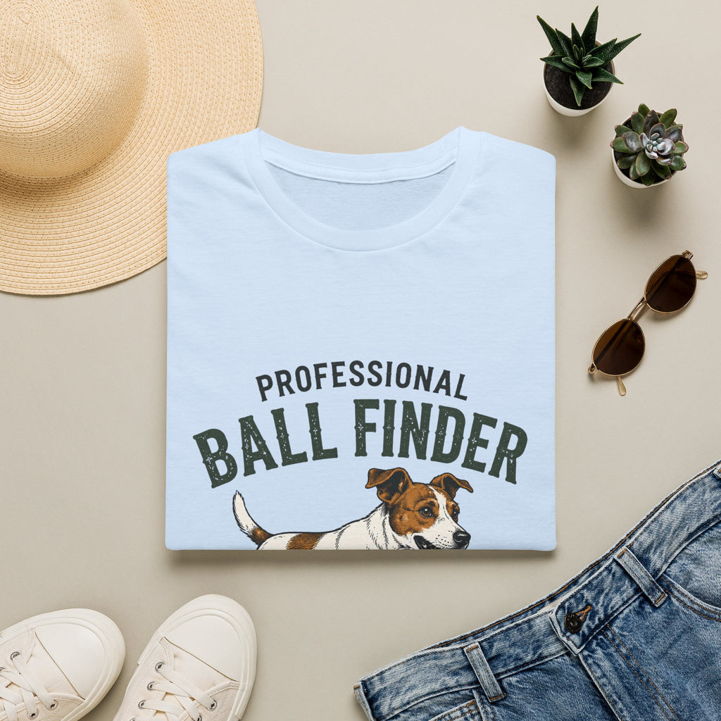 Professional Ball Finder T-Shirt — Dog Fetch Lover Tee