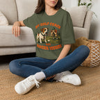 T-Shirt — My Golf Coach Has Anger Issues Vintage Golf Humor Tee
