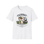 Golf Course Dog T-Shirt — "Fairway Security" Caddy Pup Graphic Tee