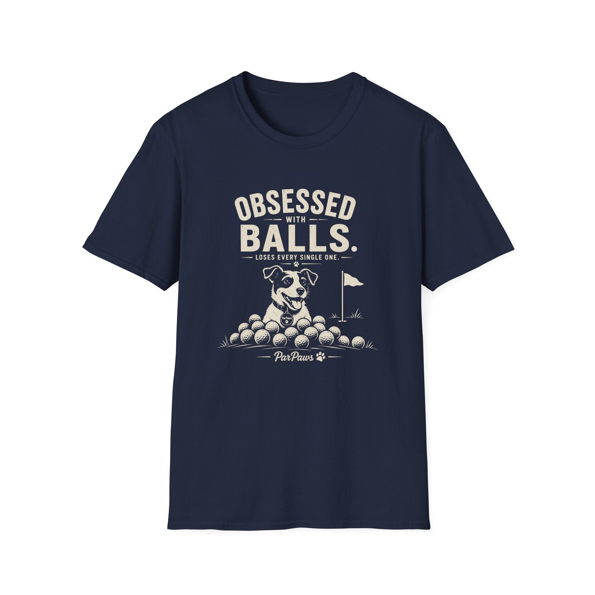 Golf "Obsessed Balls" T-Shirt — Funny Golf Lover Shirt