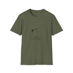 Dog T-Shirt — Minimalist "I Wait It, He Chases It" Fetch Tee for Dog Lovers