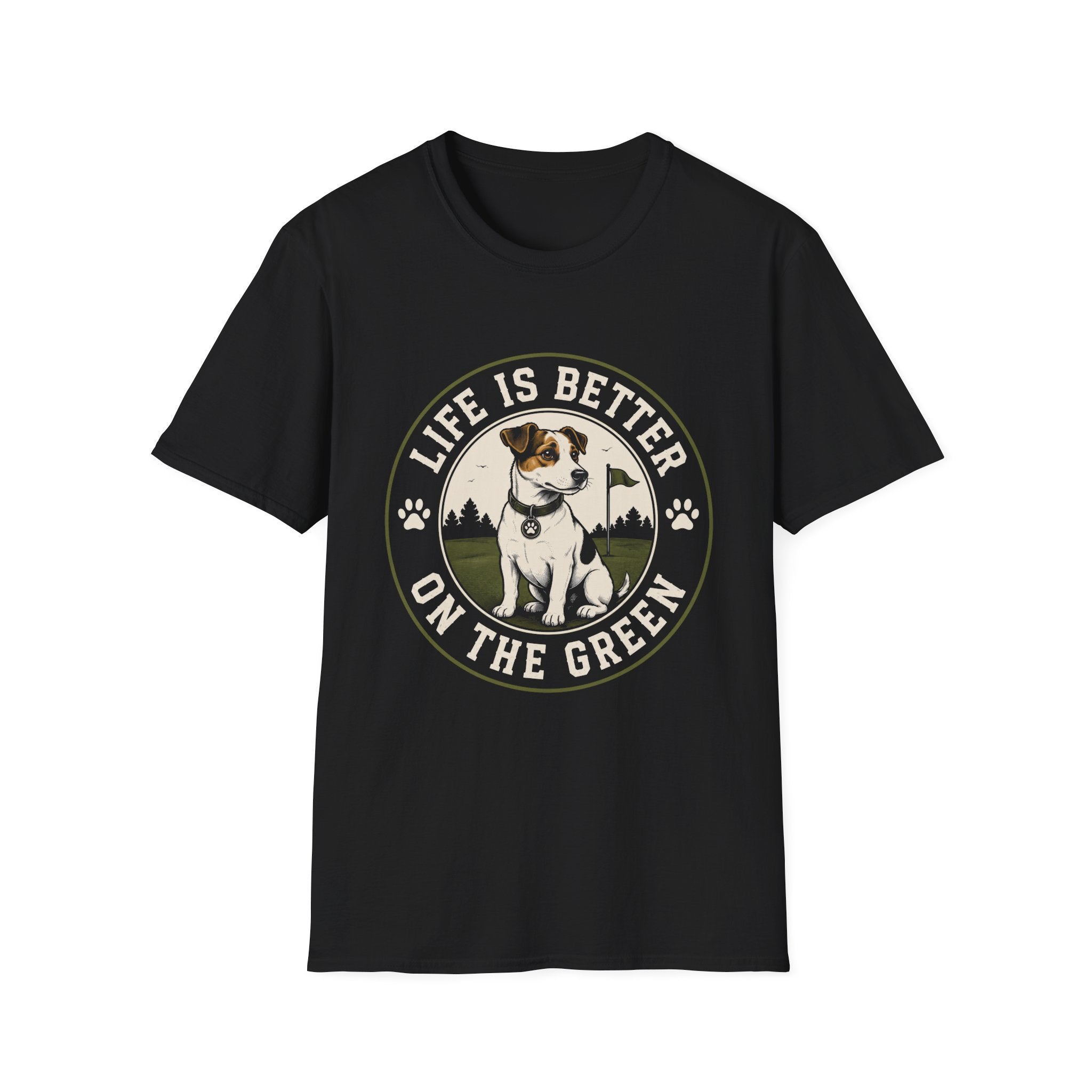 Life Is Better On The Green Dog T-Shirt