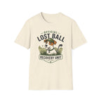 Lost Ball Recovery T-Shirt — Funny Golf Dog Graphic Tee