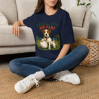 Small Guy Big Game T-Shirt — Golf Dog Graphic Tee