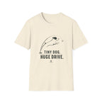 Dog T-Shirt — "Tiny Dog. Huge Drive." Cute Agility Puppy Graphic Tee