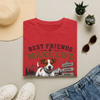 Dog Lover T-Shirt — "Best Friends Make Life" Graphic Tee