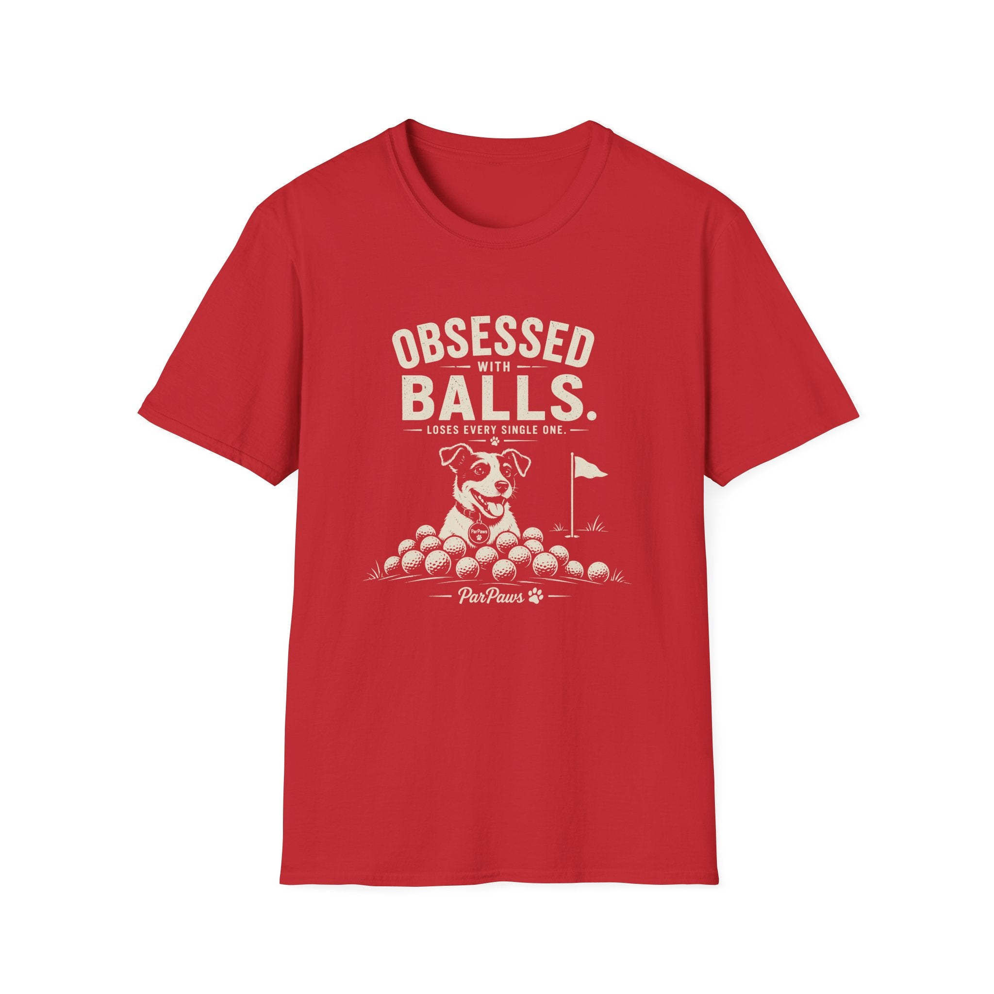 Golf "Obsessed Balls" T-Shirt — Funny Golf Lover Shirt