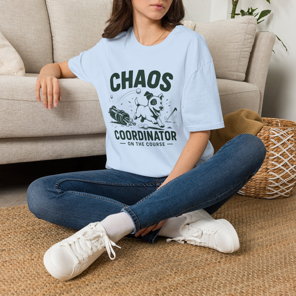 Chaos Coordinator T-Shirt — Funny Puppy Chaos Design