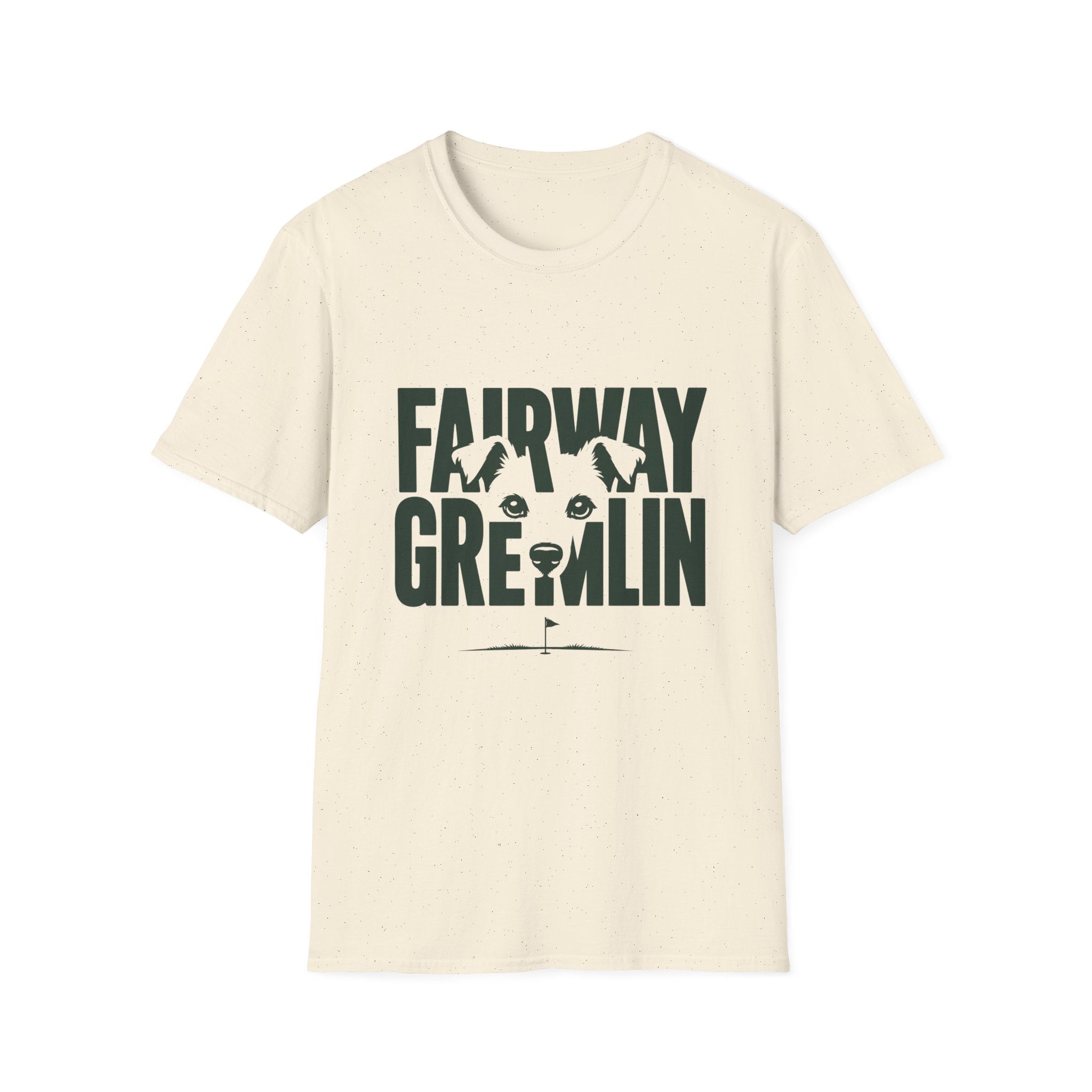 Fairway Gremlin T‑Shirt — Funny Golf Dog Graphic Tee