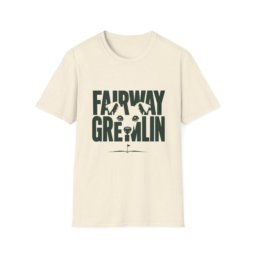 Fairway Gremlin T‑Shirt — Funny Golf Dog Graphic Tee