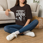 Probably in the Rough T-Shirt — Funny Golf Dog Graphic Tee
